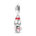 Sterling Silver Charms Pendant Beads for Bracelets & Necklaces - Family Love Gift