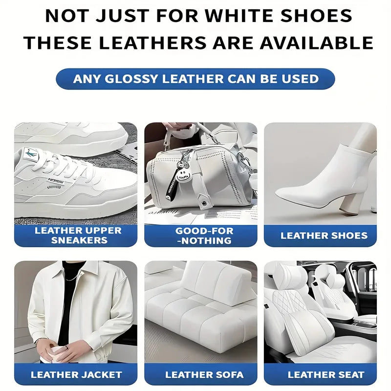 Shoe Repair Paint Pen Waterproof Non-Fading with Precise Tip - Restores Color to Shoes Vinyl Car Seats Furniture
