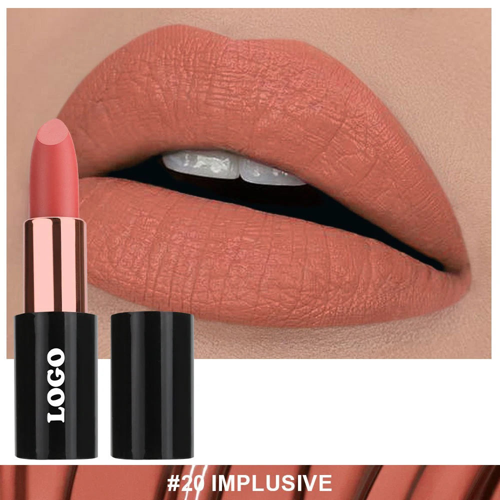 Matte Lipstick Set - Waterproof, Smudge Proof, Vegan Lip Color Collection