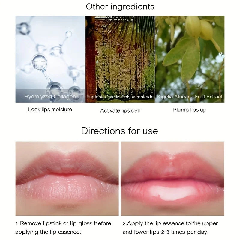 Lip Gloss with Volume & Moisturizing Formula - Long-Lasting Shine, Non-Sticky