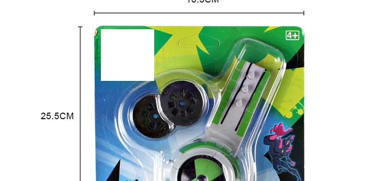 Kids Omnitrix Watch Toy with Projector and Multiple Colors - Ben 10 Style Kids Gift