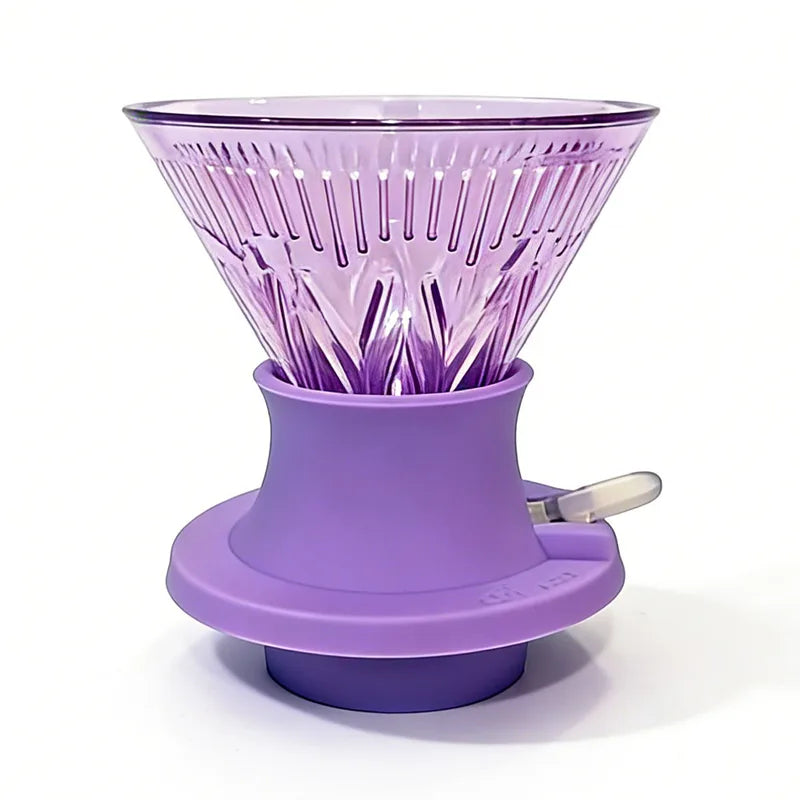 Reusable Coffee Filter Cup - Hand-Brew Drip-Style Immersion Funnel for Coffee Making