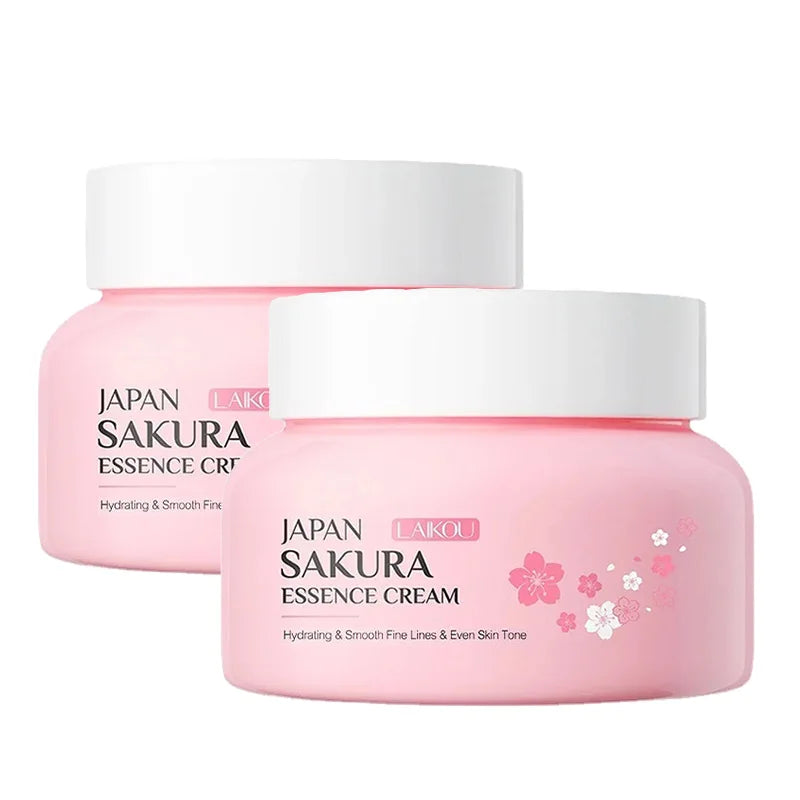 2pcs Sakura Face Cream - Moisturizing & Skin Elasticity Boosting Facial Moisturizer
