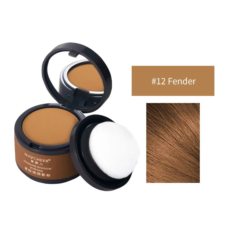 Hairline Powder for Grey Hair Root Coverage & Thickening - 2 Colors