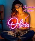 Custom Neon Sign LED Name Light for Kids Wall Decor Personalised