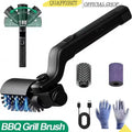 Wireless Electric Grill Cleaner Brush for Outdoor BBQ Stainless Steel Rotating Brush