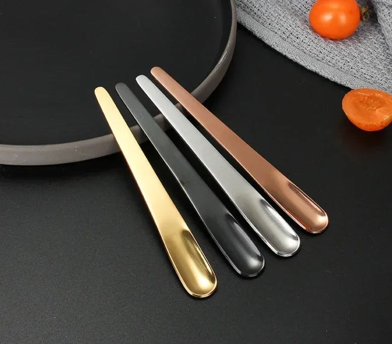 Stainless Steel Coffee Spoon Set - Small Espresso & Dessert Flatware