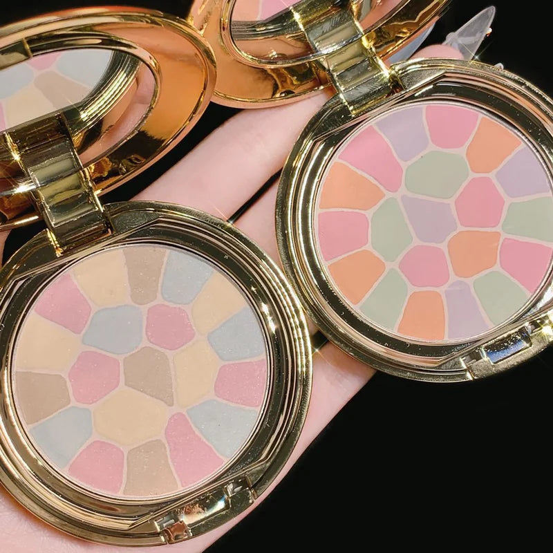 Mineral Blush Palette with Matte and Pearlescent Shades for Natural Glow — 10g