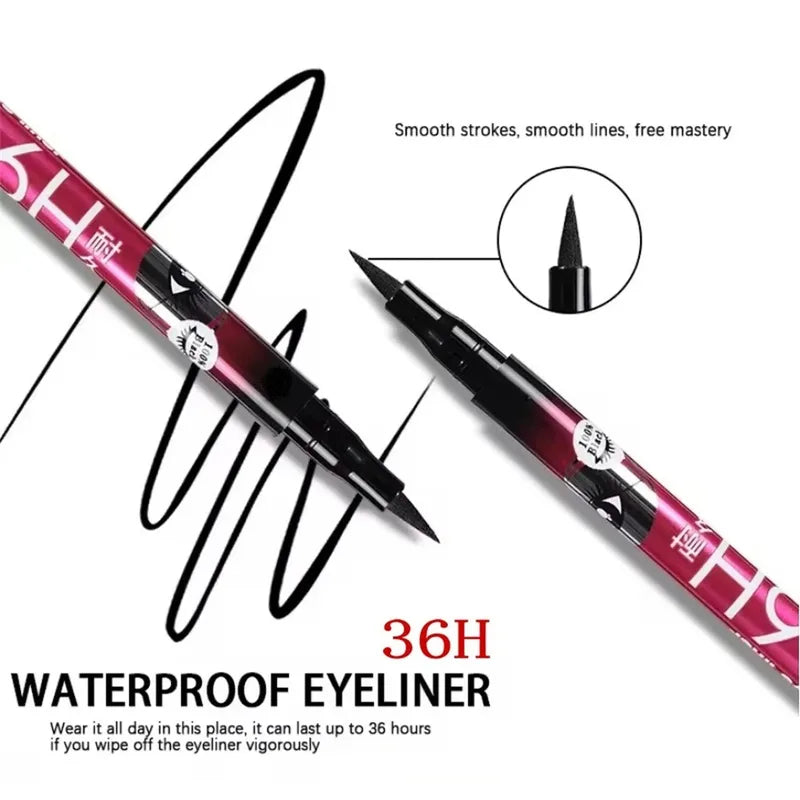 Liquid Eyeliner Pen - Waterproof, Long-Lasting, Ultra-Fine Tip, 36H Wear