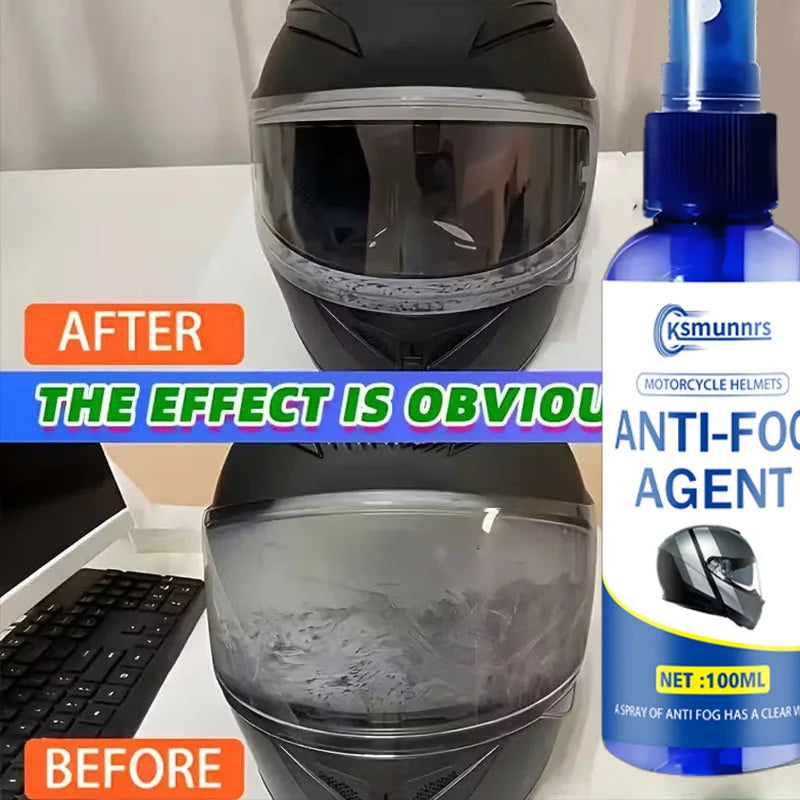 Long-Lasting Anti-Fog Lens Spray for Glass & Plastic - Water-Repellent & Non-Oily