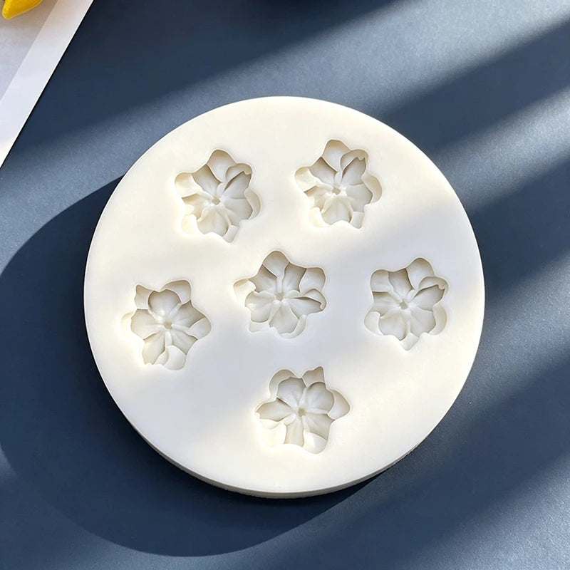 Flower Rose Silicone Mold for Resin, Cake & Sugarcraft Decoration