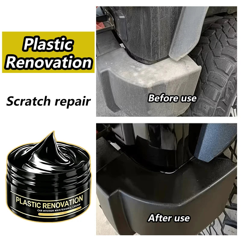 Car Interior Plastic Scratch Repair Wax - Vehicle Maintenance & Care