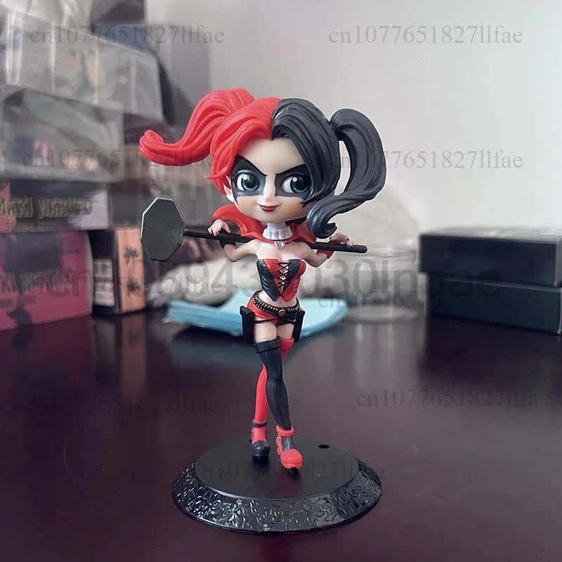 Action Figure Toys Set - Harley Quinn Joker Cat Wonder Woman Doll Gift for Children