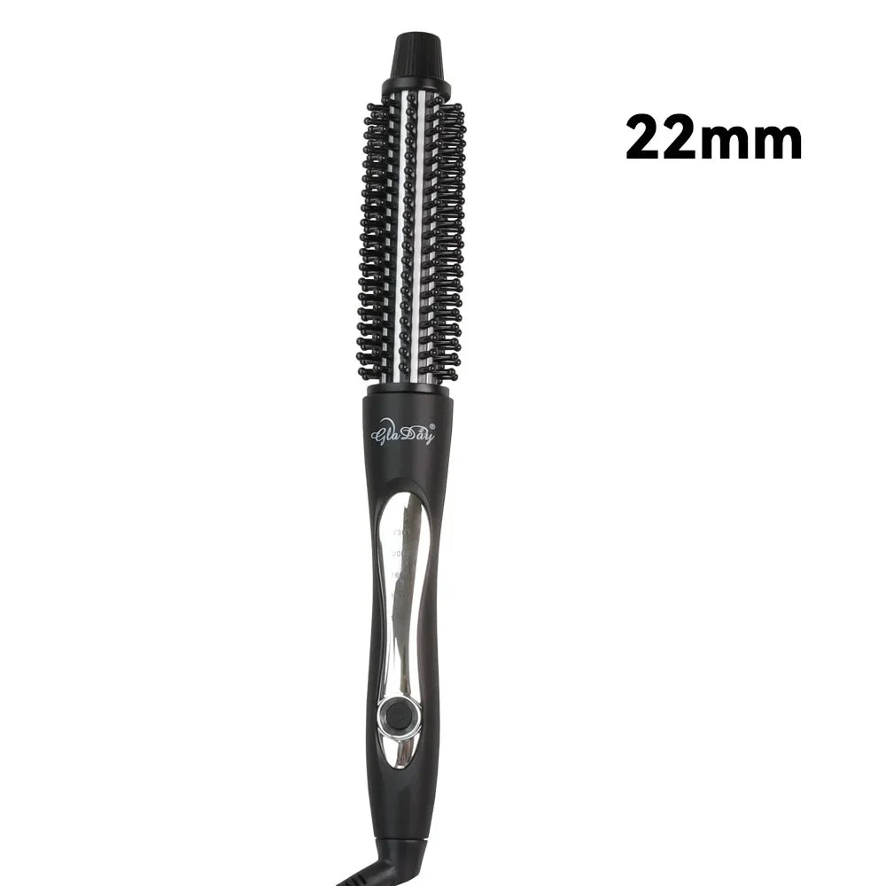 Electric Curling Iron for Short Hair - Fluffy Styling Perm Tool - Multi-Color