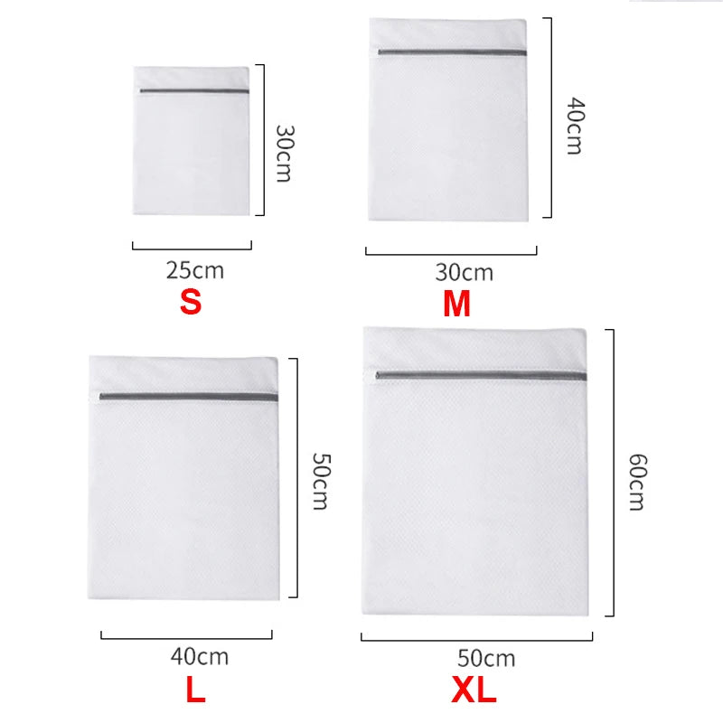 Mesh Laundry Wash Bags Set - Coarse Net Underwear & Garment Storage