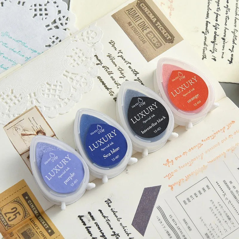 Colorful Ink Pad for Scrapbooking & Crafting - DIY Stamping Material