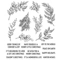 Christmas and Halloween Theme Clear Stamps for DIY Card Scrapbooking Decoration