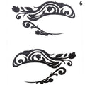 Halloween Temporary Face and Eye Tattoo Stickers for Party and Event