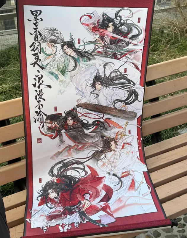Mo Dao Zu Shi Anime Wall Art Poster 30x59cm San Bao Lian Bing Qiu Wang
