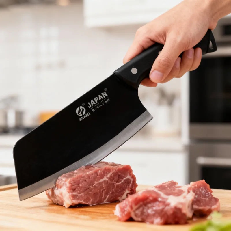 Stainless Steel Kitchen Knife - Sharp, Lightweight, Multi-Use Cutting Tool