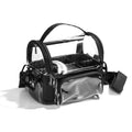 Travel Makeup Brush Organizer Backpack Waterproof Cosmetic Bag with Divider
