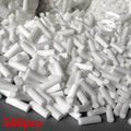 500pcs 20x6mm Sponge Cleaning Pads for DIY Crafts and Maintenance