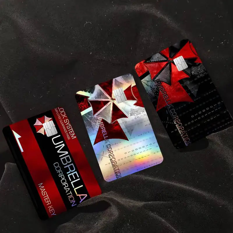 Laser Glow Card Stickers - Personalize & Protect Your Bank Card - Multiple Colors