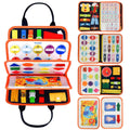 Montessori Busy Board for Kids 3-6 Sensory Educational Toy Fine Motor Skills