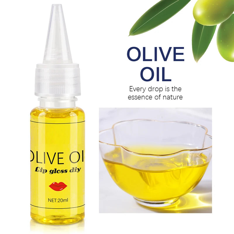 Olive Oil Lip Gloss Base for DIY Lip Makeup Moisturizing Clear Gel