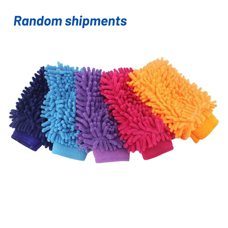 Microfiber Car Wash Glove - Anti-Scratch Cleaning & Detailing Mitt