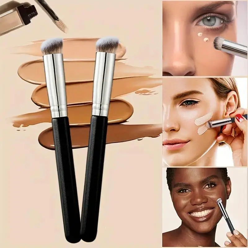 270 Concealer Brush - Flawless Face & Eye Makeup Tool for Contouring & Blush