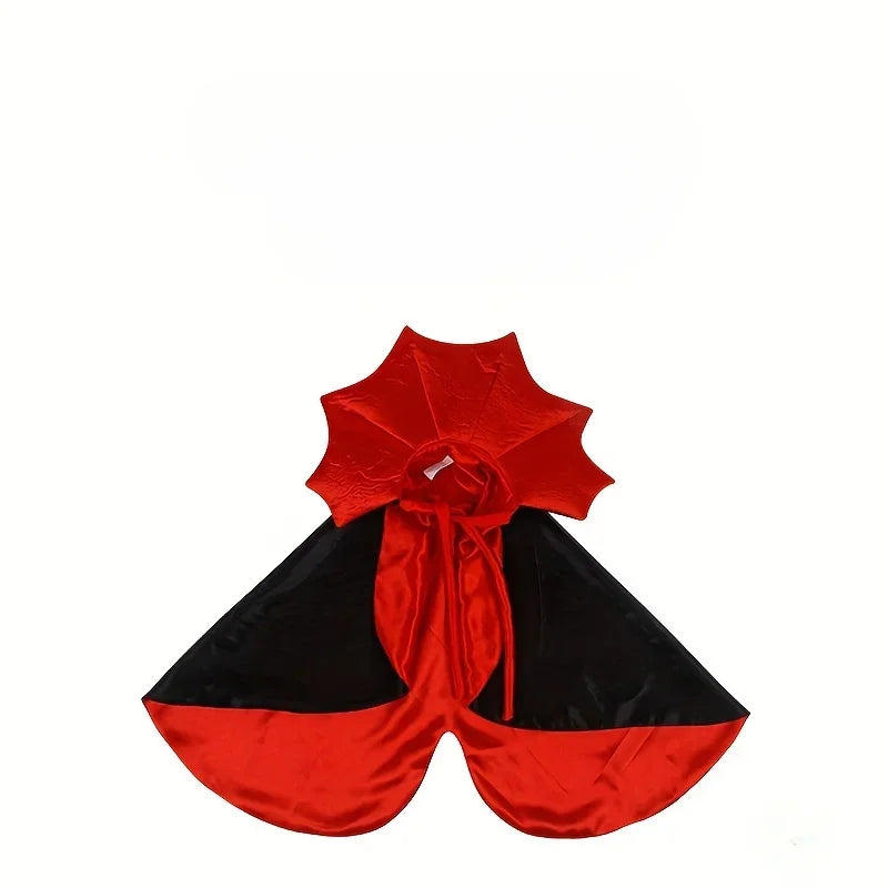 Halloween Vampire Cat Costume Set with Cloak & Hat for Pets
