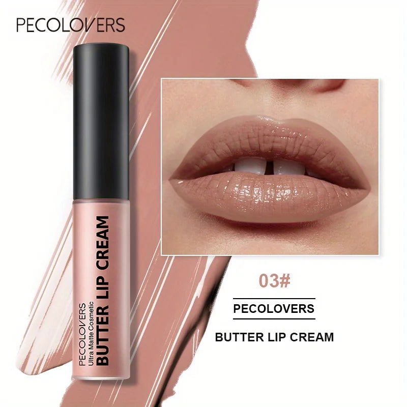 Waterproof Matte Lip Gloss - Long Lasting Non-Sticky Lip Tint for Makeup