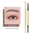 Waterproof Double Head Eyebrow Pencil with Spoolie - Long-Lasting Cosmetics for Women