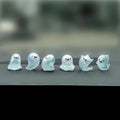 6PCS Luminous Ghost Car Dash Decorations - Fun Interior Accessories