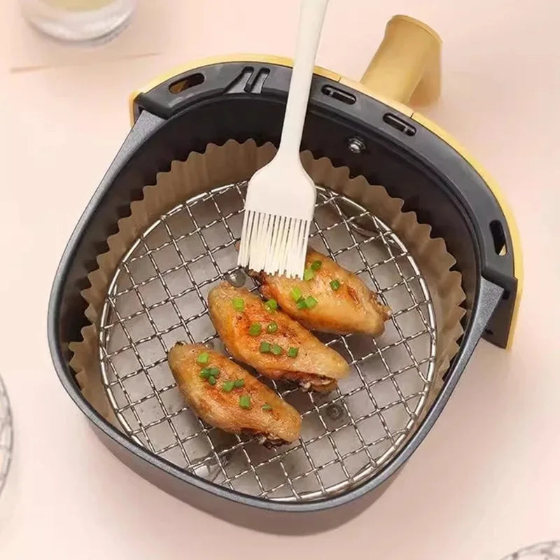 Stainless Steel Stackable Air Fryer Rack Set with Foot Grid for Oven and Steamer