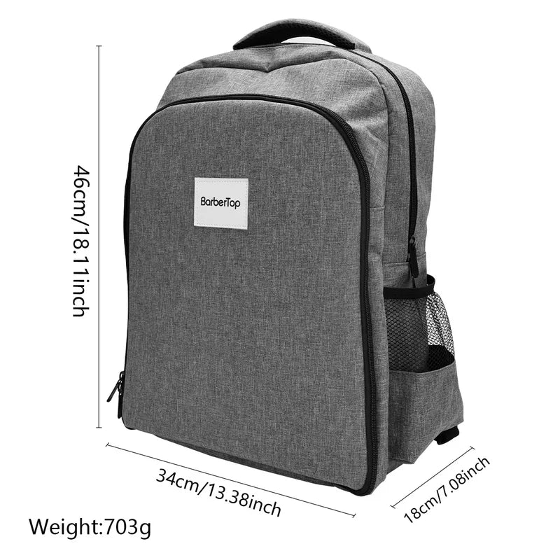 Multifunctional Barber Backpack for Hairdressing Tools Large Capacity Storage Bag