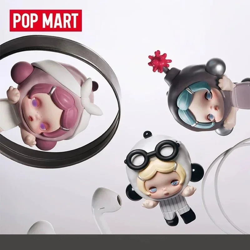 Mini Mystery Doll Blind Box - Skullpanda Off Mode Series Collectible Toy