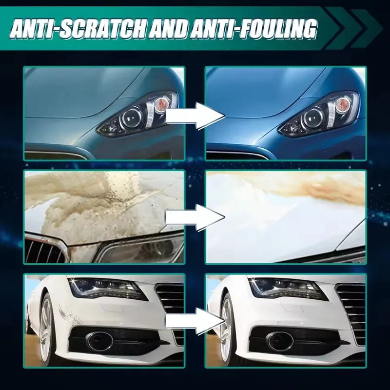 Car Ceramic Coating Spray - Scratch Repair & Hydrophobic Paint Protection