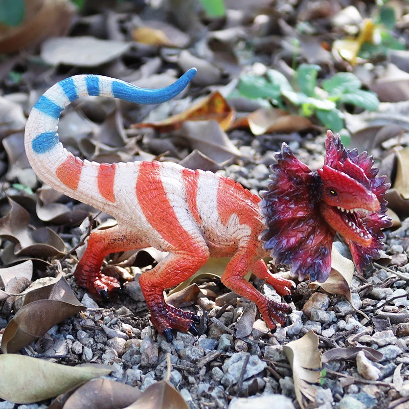 Dinosaurs Animal Action Figures Set - Jurassic Pterodactyl & Saichania PVC Toys for Kids