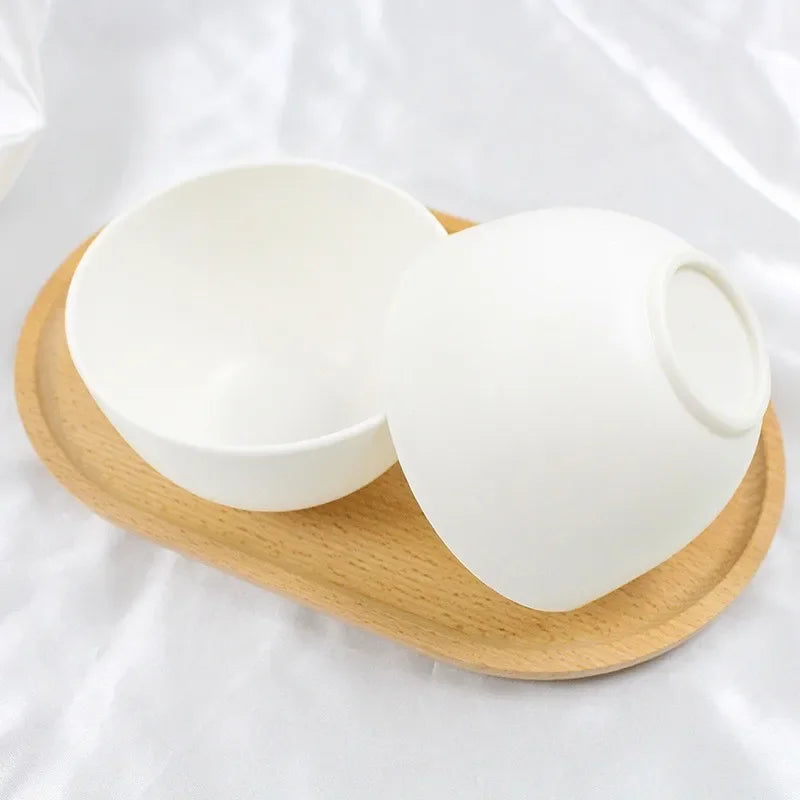 Silicone Face Mask Mixing Bowl Set with Applicator and Measuring Spoon - Skincare Tools