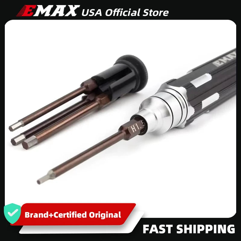 4-in-1 Hexagon Socket Screwdriver Set for RC Model Building - H1.5 H2.0 H2.5 H3.0mm