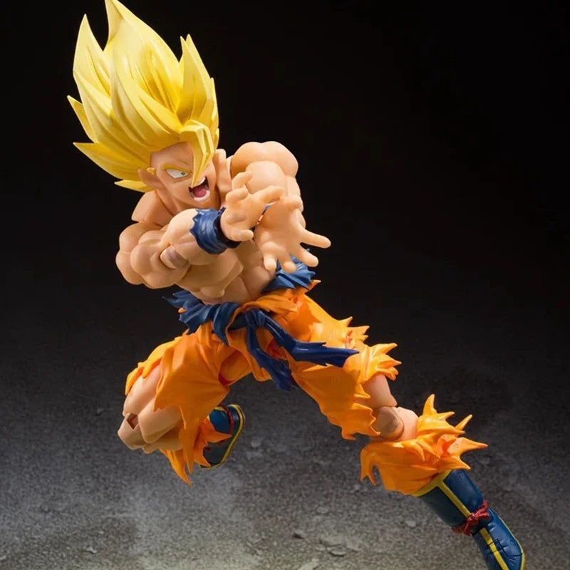 Dragon Ball Super Saiyan Action Figure Set - 17cm Collectible Model Ornaments