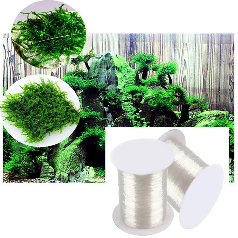 Aquarium Moss Tree Mesh & Sponge Decorations for Fish Tanks - Sturdy Mesh Pad
