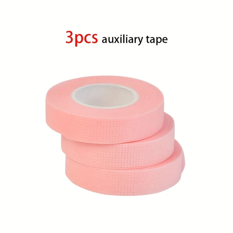 Eyeshadow Makeup Tape Set with Stickers and Protectors – 50 Pcs, Multiple Colors