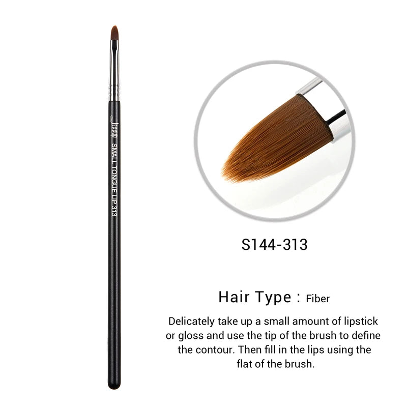Jessup Lip Brush - Professional Small Lip Contour & Lipstick Application Tool