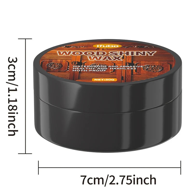 Waterproof Furniture & Floor Wax Polish - Nourishing & Anti-Crack Wood Finish