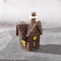 Halloween Micro Landscape Decoration Set - Raven Skull Tombstone Skeleton Ghost Figurines
