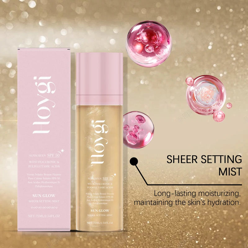 SPF 50+ Setting Spray Oil Control Matte Makeup Fixer Waterproof 75ml