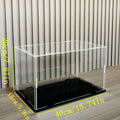 Acrylic Display Case Dustproof Storage Box for Figures and Collectibles